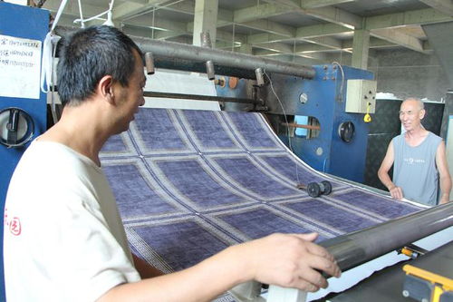 河北高阳 小毯业在创新中赢得大市场